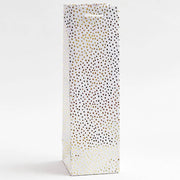 Gold Foil Flurry Wine Gift Bag
