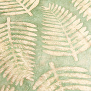 Large Leaves on Green Wax Handmade Paper