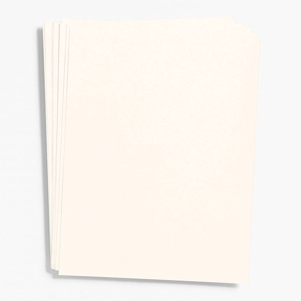 Luxe Cream Card Stock 27" x 19.5"