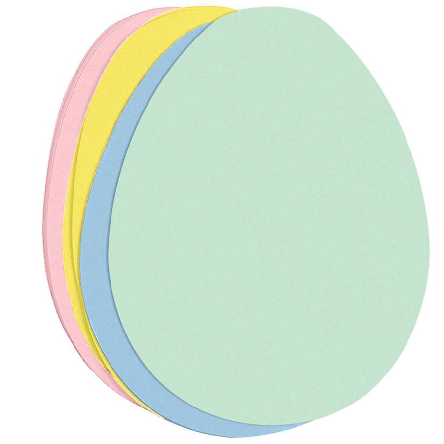 Assorted A7 Egg Shaped Cards