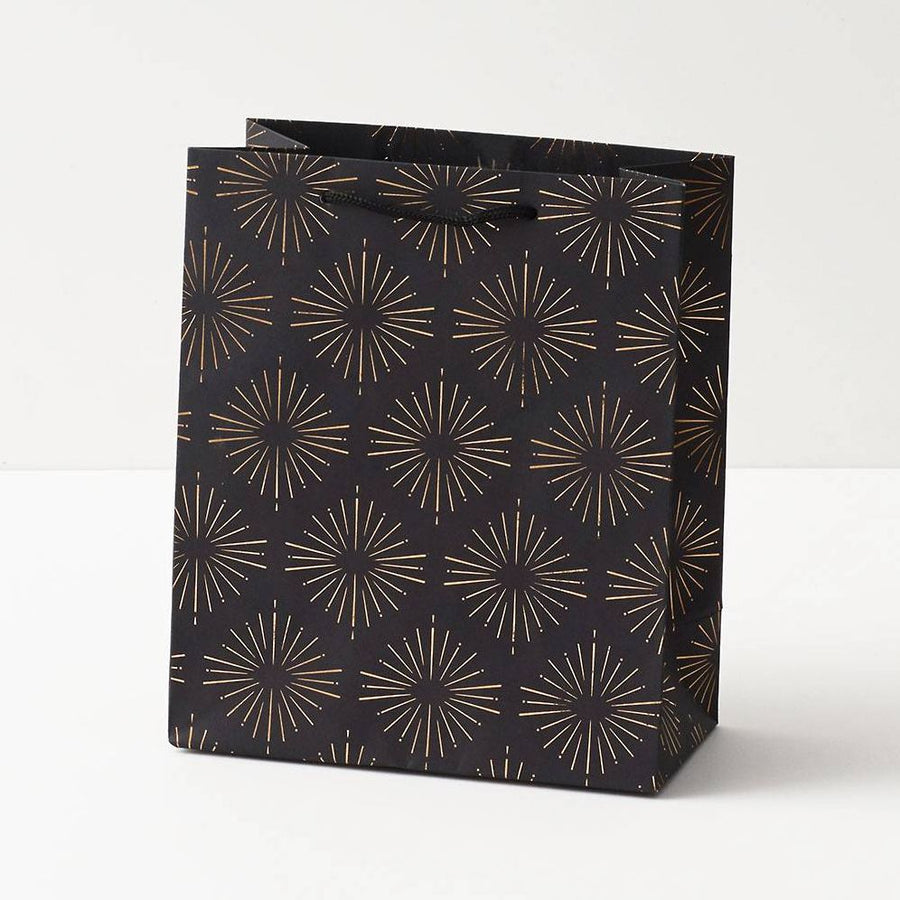 Gold Starburst Medium Gift Bag