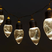 Glass Bulb Tree String Lights