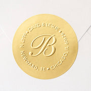 Gold Embosser Foil Seals
