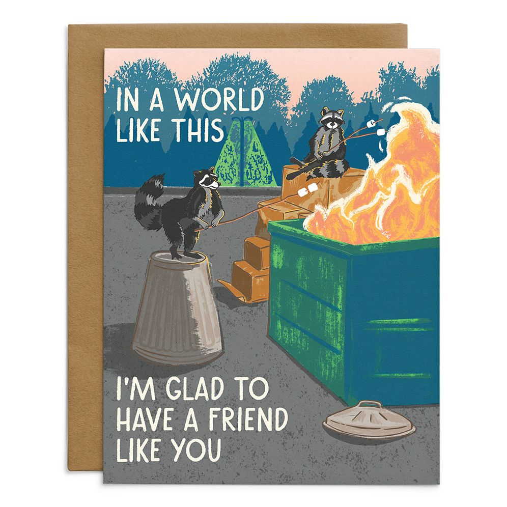 In a World Like This Friendship Card