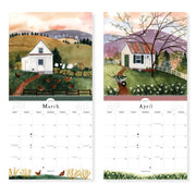 2027 Simple Days Watercolor Landscape Wall Calendar