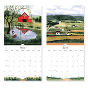 2027 Simple Days Watercolor Landscape Wall Calendar