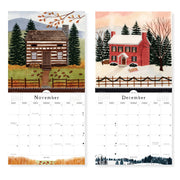2027 Simple Days Watercolor Landscape Wall Calendar