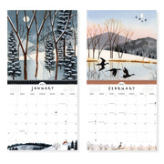 2027 Ode to Joy Watercolor Landscape Wall Calendar