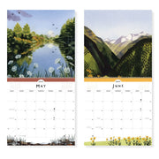 2027 Ode to Joy Watercolor Landscape Wall Calendar