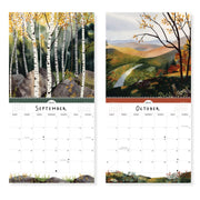 2027 Ode to Joy Watercolor Landscape Wall Calendar