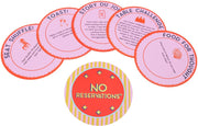 No Reservations Card Game