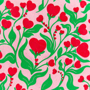 Floral Hearts Handmade Paper