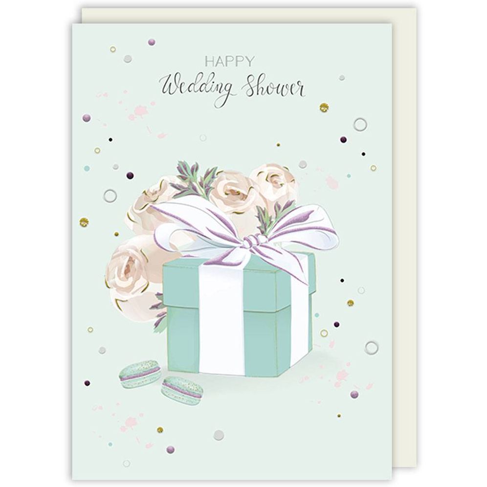 Ring Box Wedding Shower Card