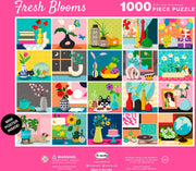 Fresh Blooms 1000-Piece Jigsaw Puzzle