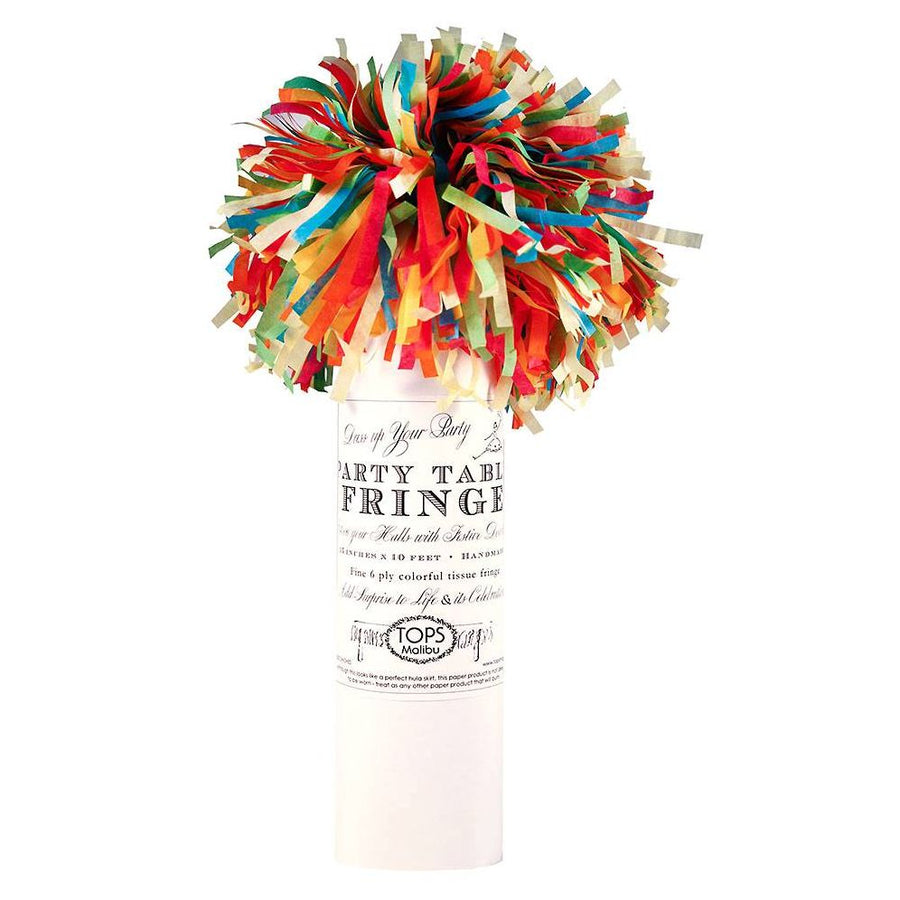 Colorful Table Fringe