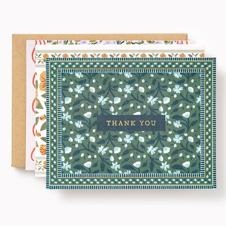 Thank You Floral Tapestries A2 Stationery Set