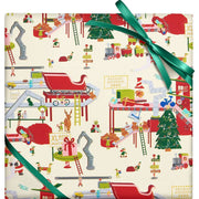 Santa's Workshop Wrapping Paper