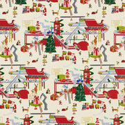 Santa's Workshop Wrapping Paper