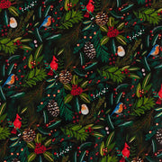 Holly Birds Wrapping Paper