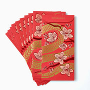LNY OFF/FOIL 3.5x7 Year of the Snake Envelope S/10