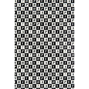 Checker Birthday Continuous Roll Wrap