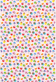 Cheery Cupcakes Flat Wrap