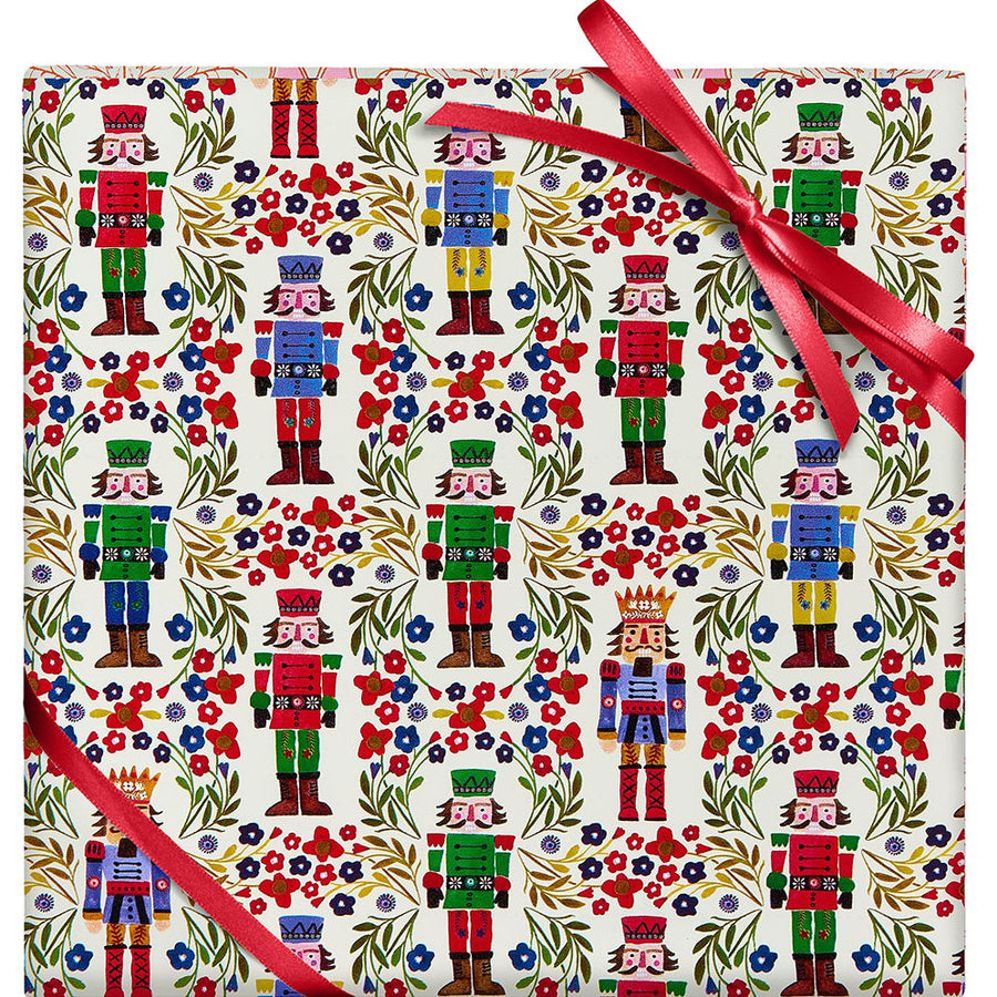Christmas Nutcracker Roll Wrap