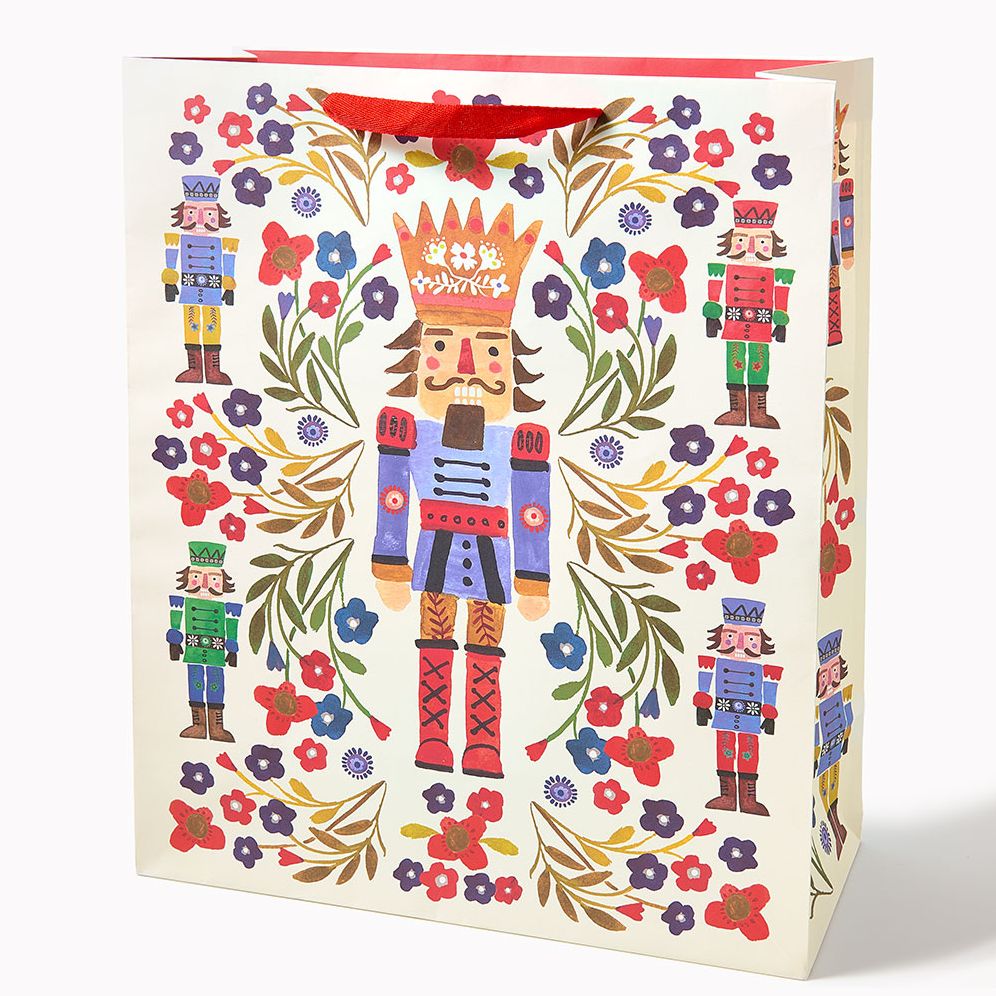 Christmas Nutcracker XL Gift Bag