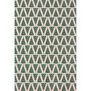 Festive Trees Continuous Roll Wrap