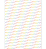 Pastel Rainbow Stripes Roll Wrap