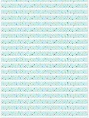 Cake Sprinkles Roll Wrap