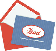 Hard Work Dad Specialty Father's Day Card