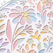 Laser Cut Gradient Egg Easter Card