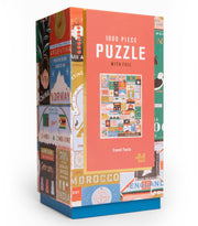 Travel Facts 1000 Piece Puzzle