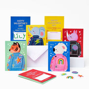 Critter Crew Animal Classroom Valentine Card Set
