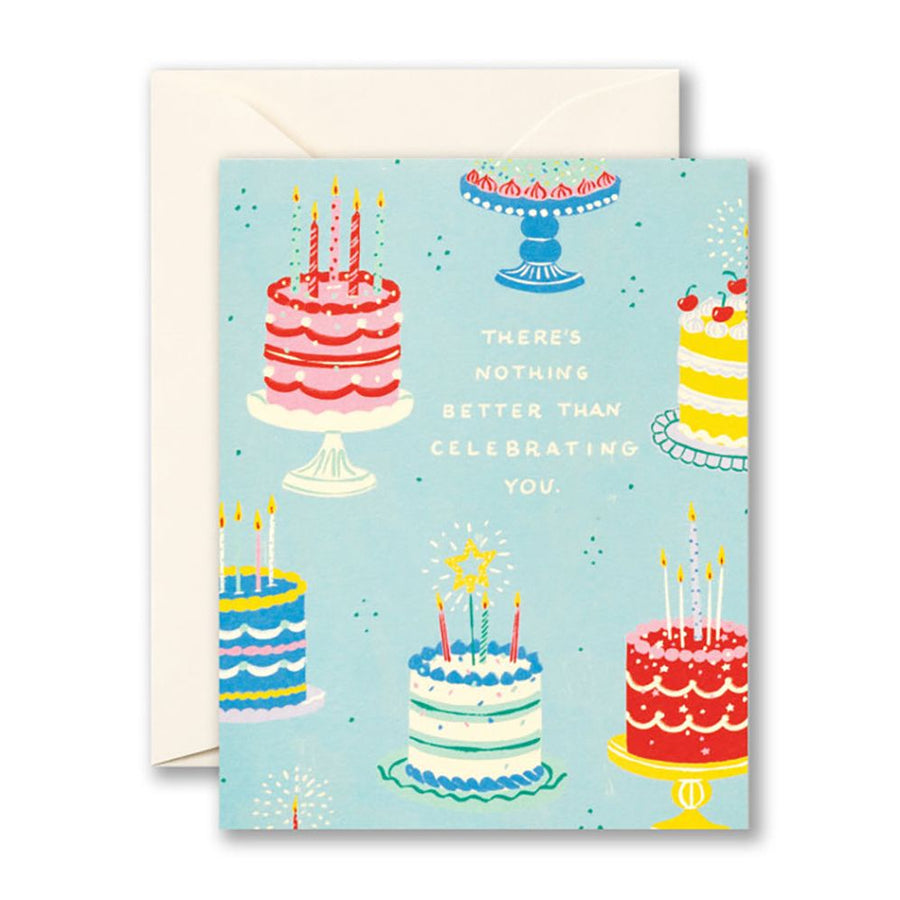 Cakes and Candles Birthday Greeting Card