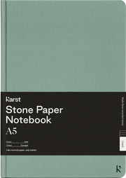Karst Stone Paper A5 Eucalyptus Hardcover Notebook