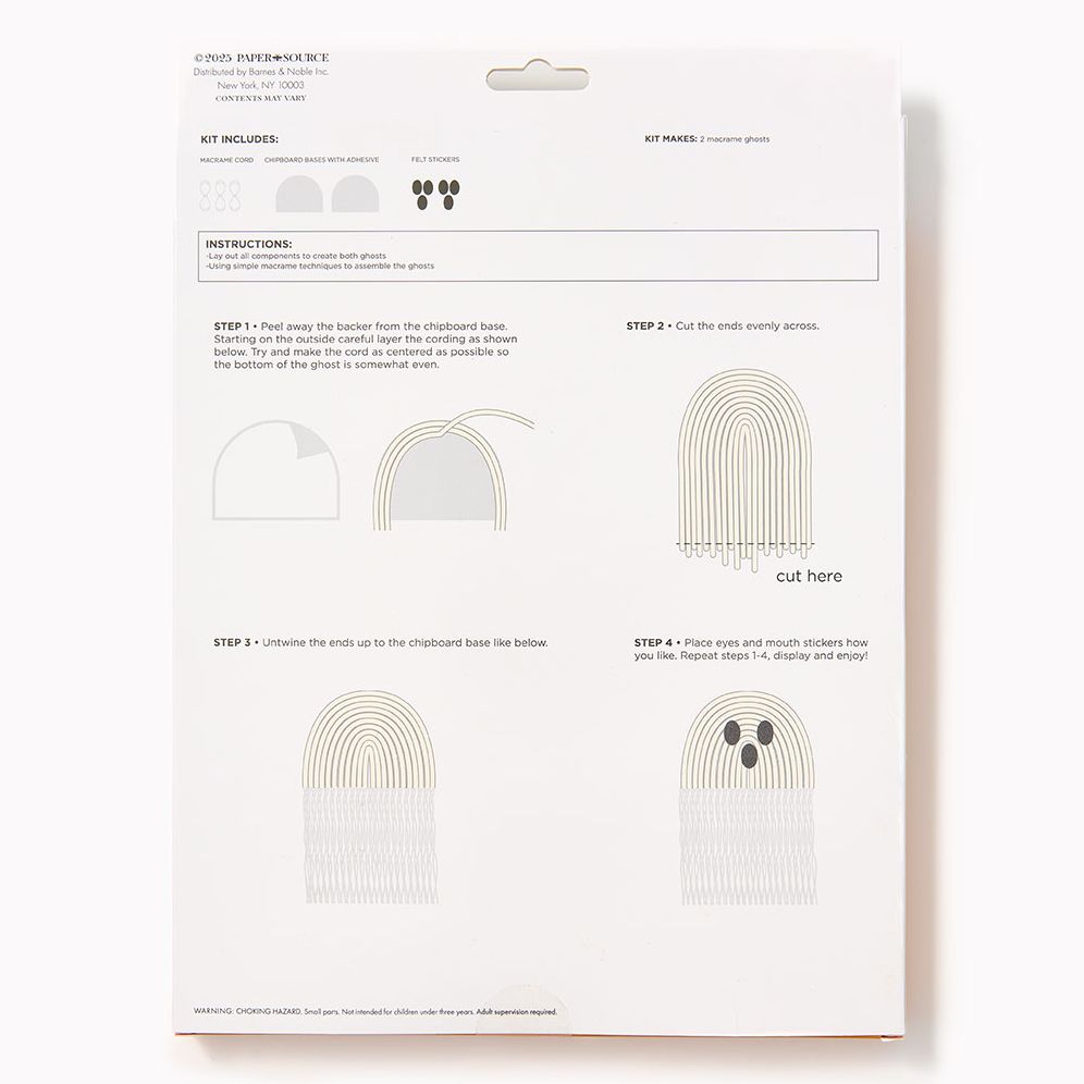 Macrame Ghosts Kit