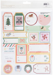 Santa Mail Adhesive Labels