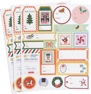 Santa Mail Adhesive Labels