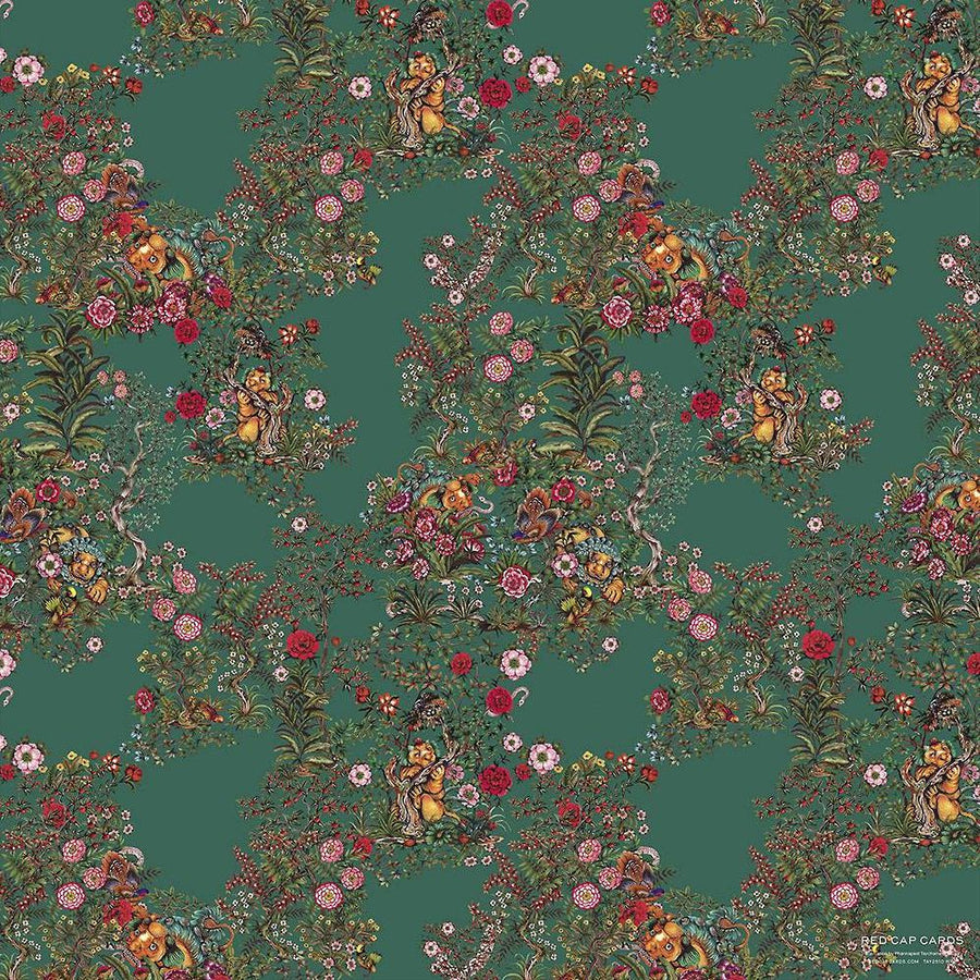 Green Oasis Flat Wrap
