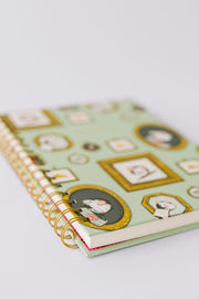 Mouse Cameo Spiral Notebook