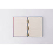 Stamp Pattern Writer's Spiral Notebook