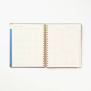 2026-2027 Sneaky Cat Bookshelf 17-Month Large Spiral Planner