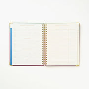 2026-2027 Sneaky Cat Bookshelf 17-Month Large Spiral Planner
