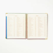2026-2027 Sneaky Cat Bookshelf 17-Month Large Spiral Planner