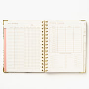 2027 Bookstack Tea Cup 12-Month Weekly Medium Spiral Planner