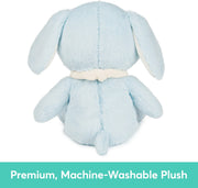 Baby GUND Sustainable Puppy Plush Stuffed Animal Made from Recycled Materials For Babies and Newborns Blue/Cream, 13"