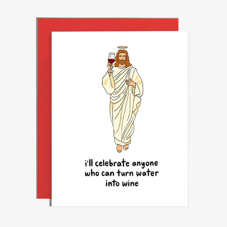 Water to Wine Holiday Card