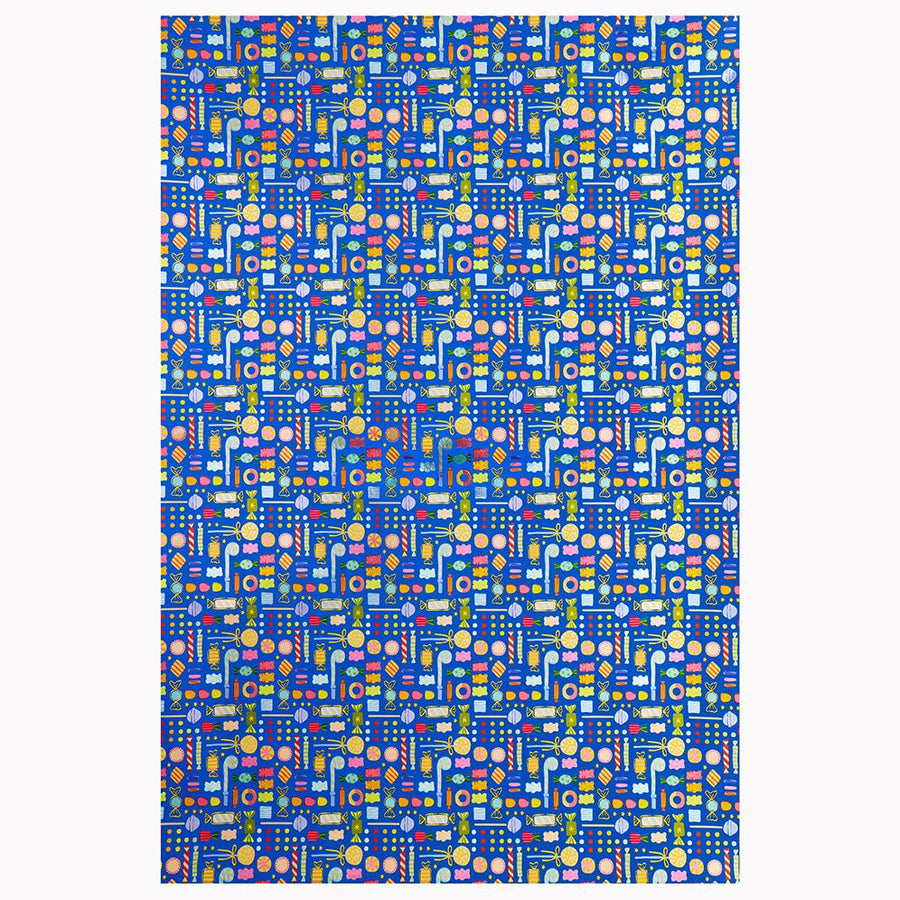 Party Treats Blue Roll Wrap